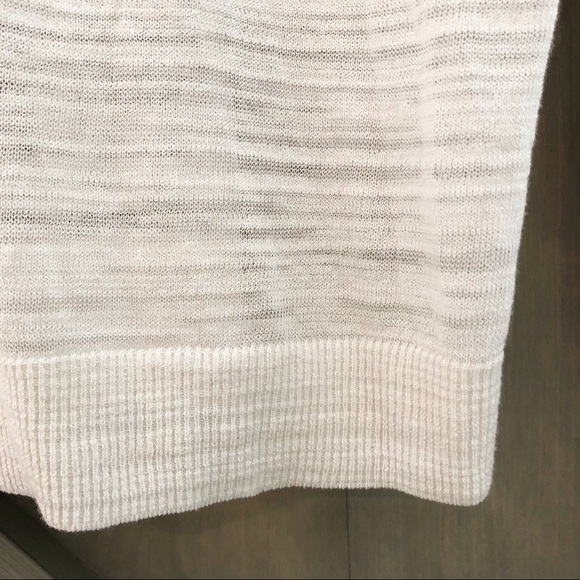 Lane Bryant White Long Sleeve V-Neck Top {14/16} - Picture 6 of 6